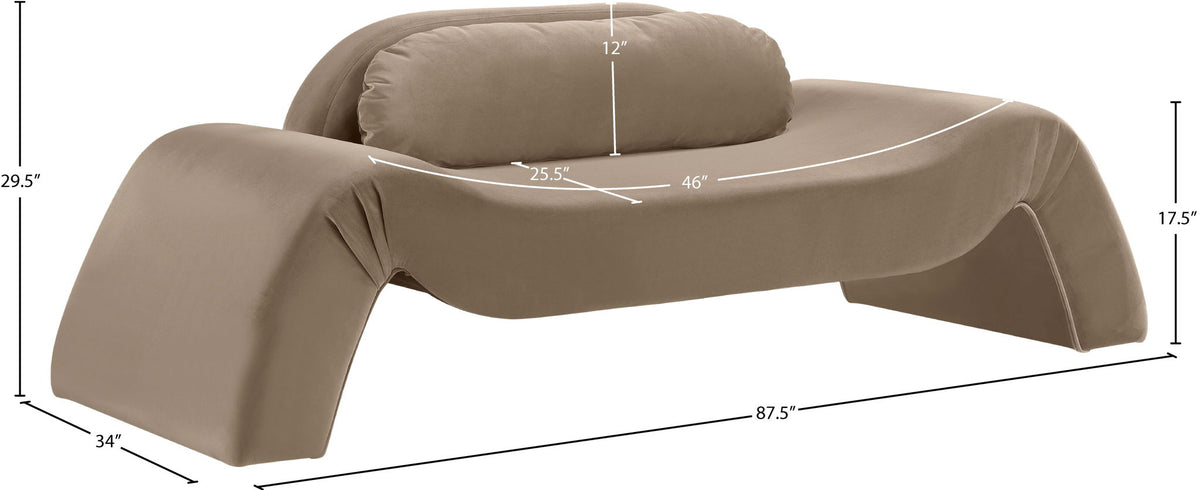 Austin - Fabric Loveseat
