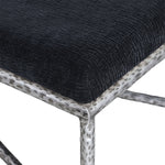Valley - Bench With Silver Frame