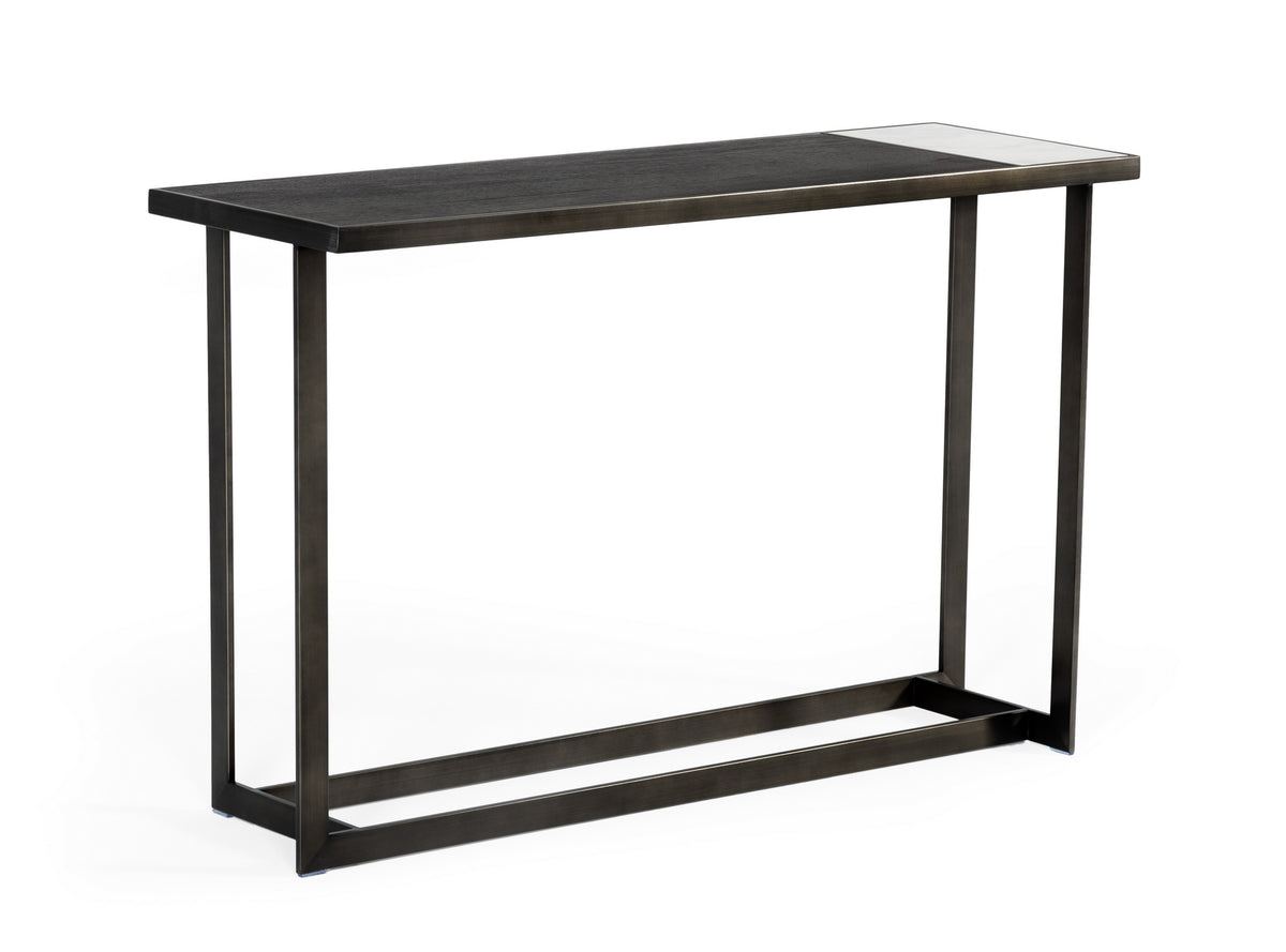 Fargo - Modern Ceramic & Grey Walnut Console Table by VIG Furniture - View 4