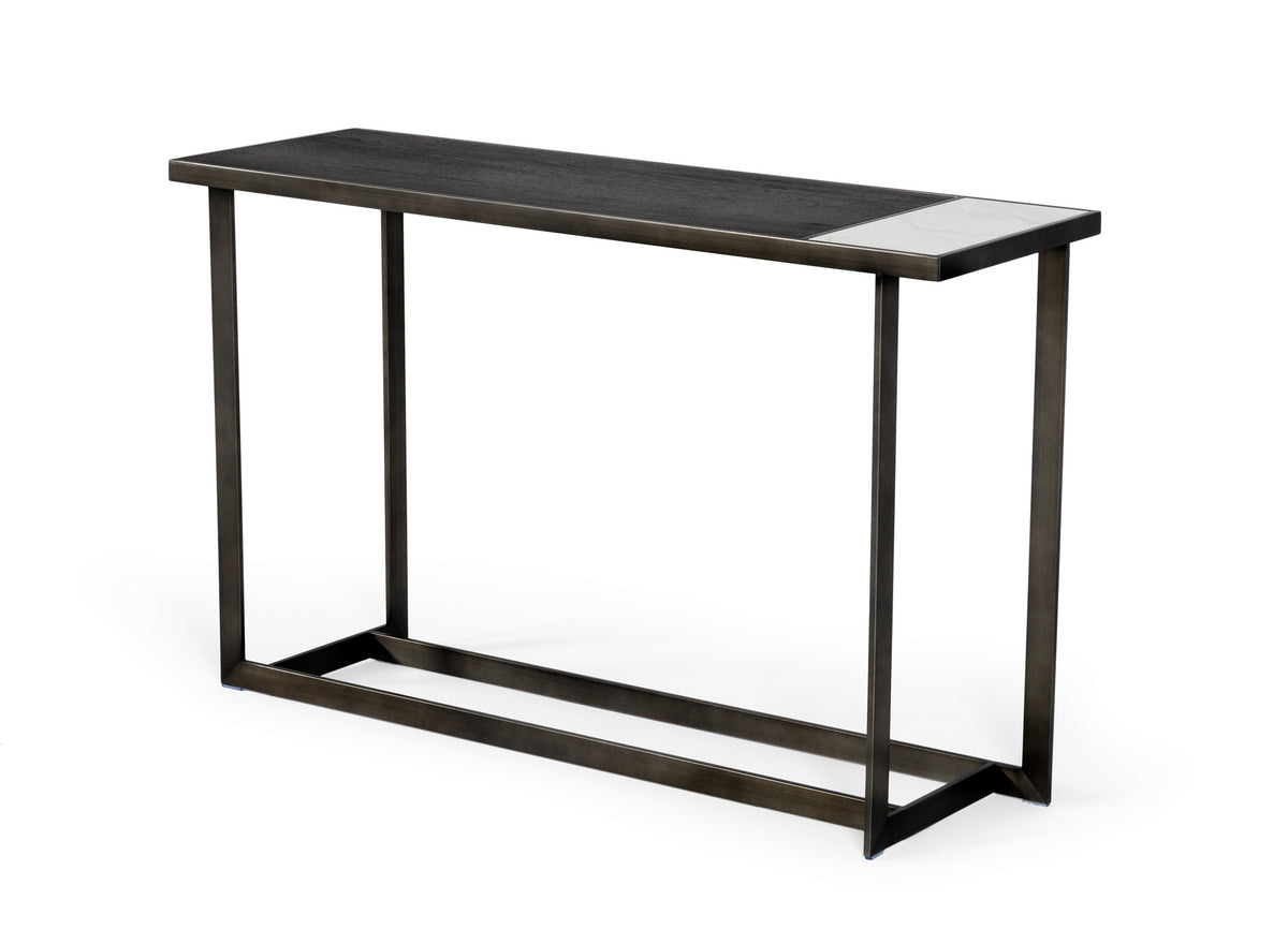 Fargo - Modern Ceramic & Grey Walnut Console Table by VIG Furniture - View 2