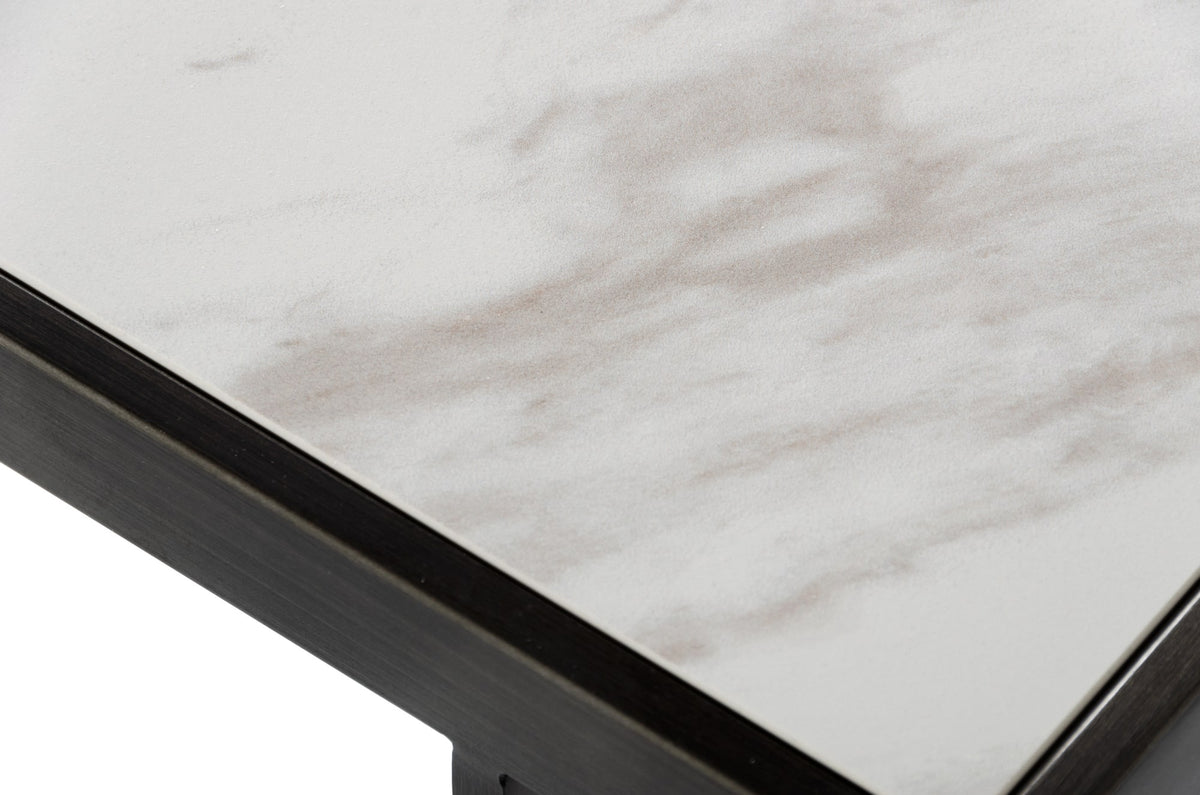 Fargo - Modern Ceramic & Grey Walnut Console Table by VIG Furniture - View 5