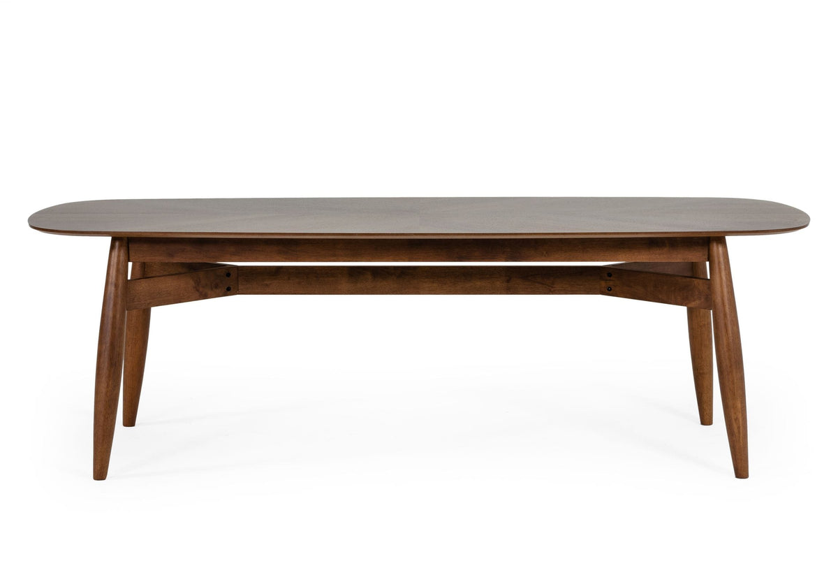 Ackley - Modern Walnut Rectangular Dining Table by VIG Furniture - View 2