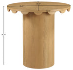 Dahlia - Solid Wood And Natural Cane Table