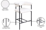 Malin - Faux Leather Counter Stool (Set of 2)