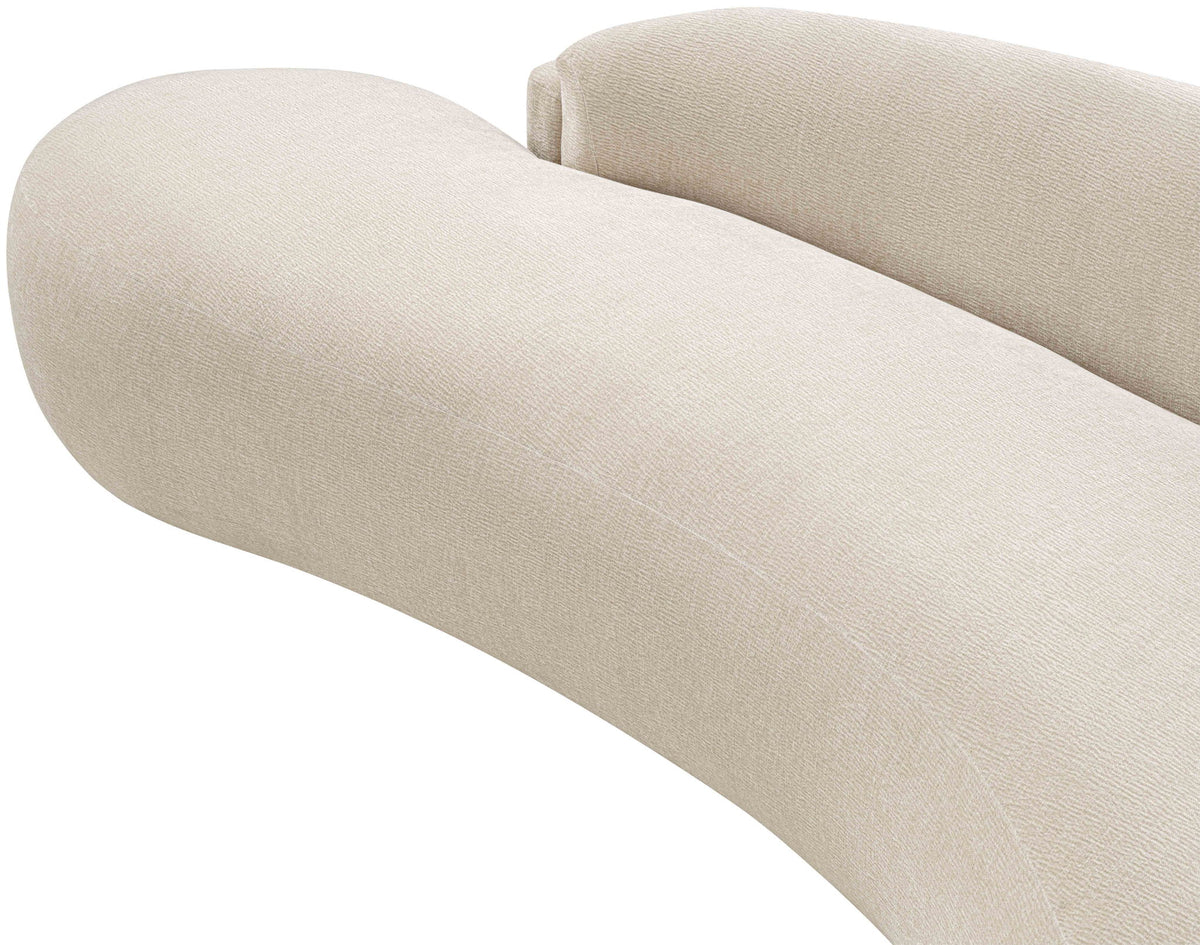 Caspian - Chenille Fabric Upholstered Sofa