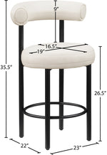 Bordeaux - Counter Stool (Set of 2)