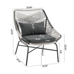 Manhattan Ashland - 5-Piece Conversation Set