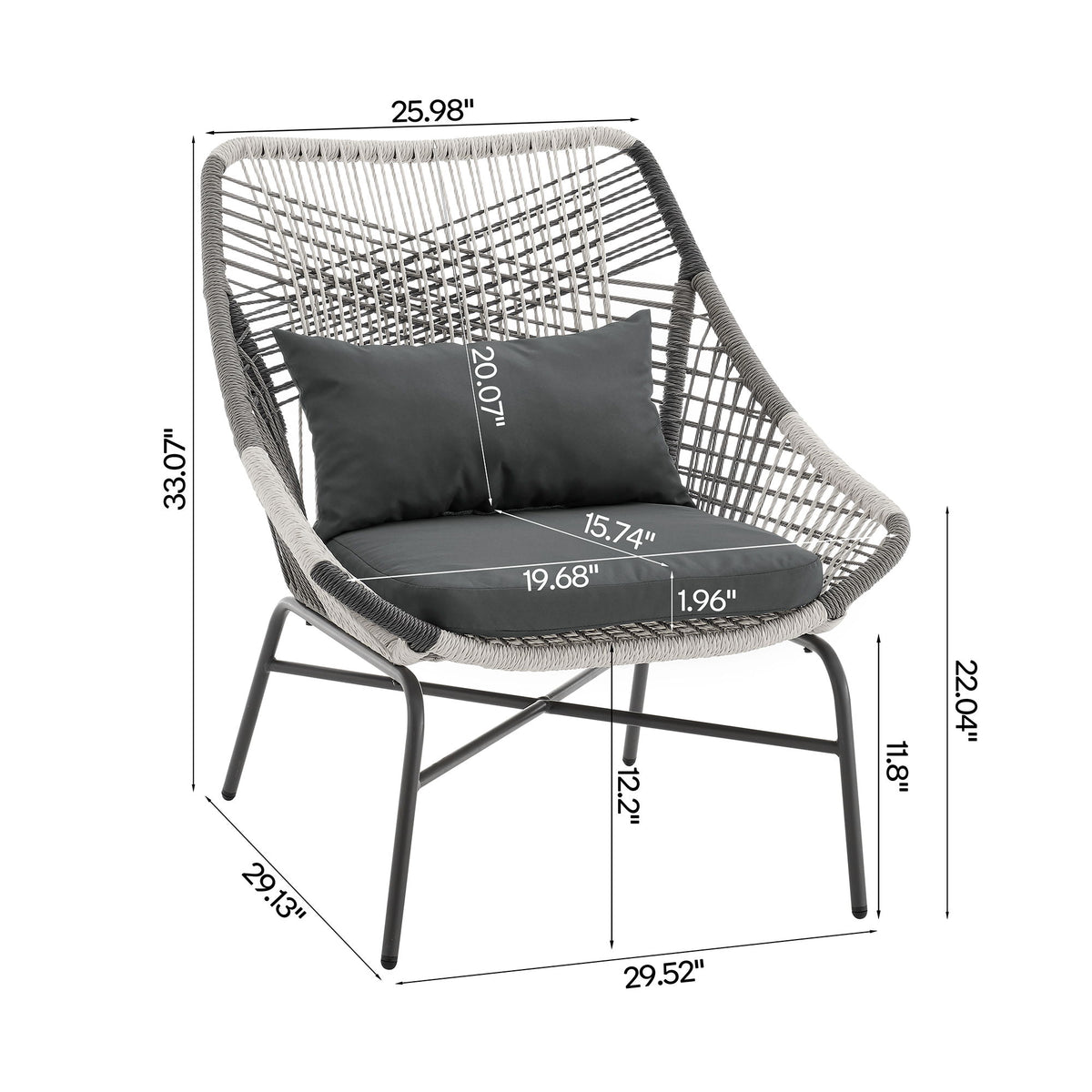 Manhattan Ashland - 5-Piece Conversation Set