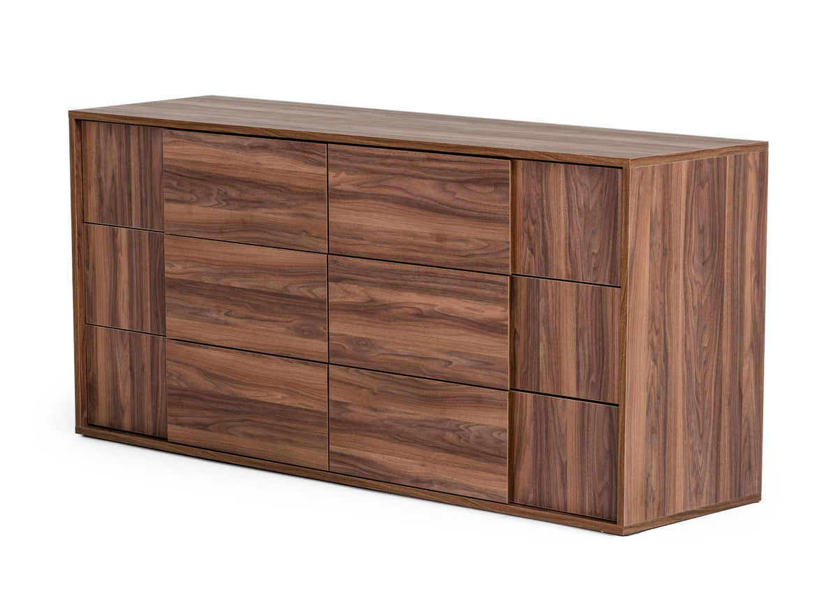 Asus - Italian Modern Walnut Dresser by VIG Furniture - View 2