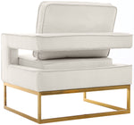 Noah - Accent Chair with Gold Legs