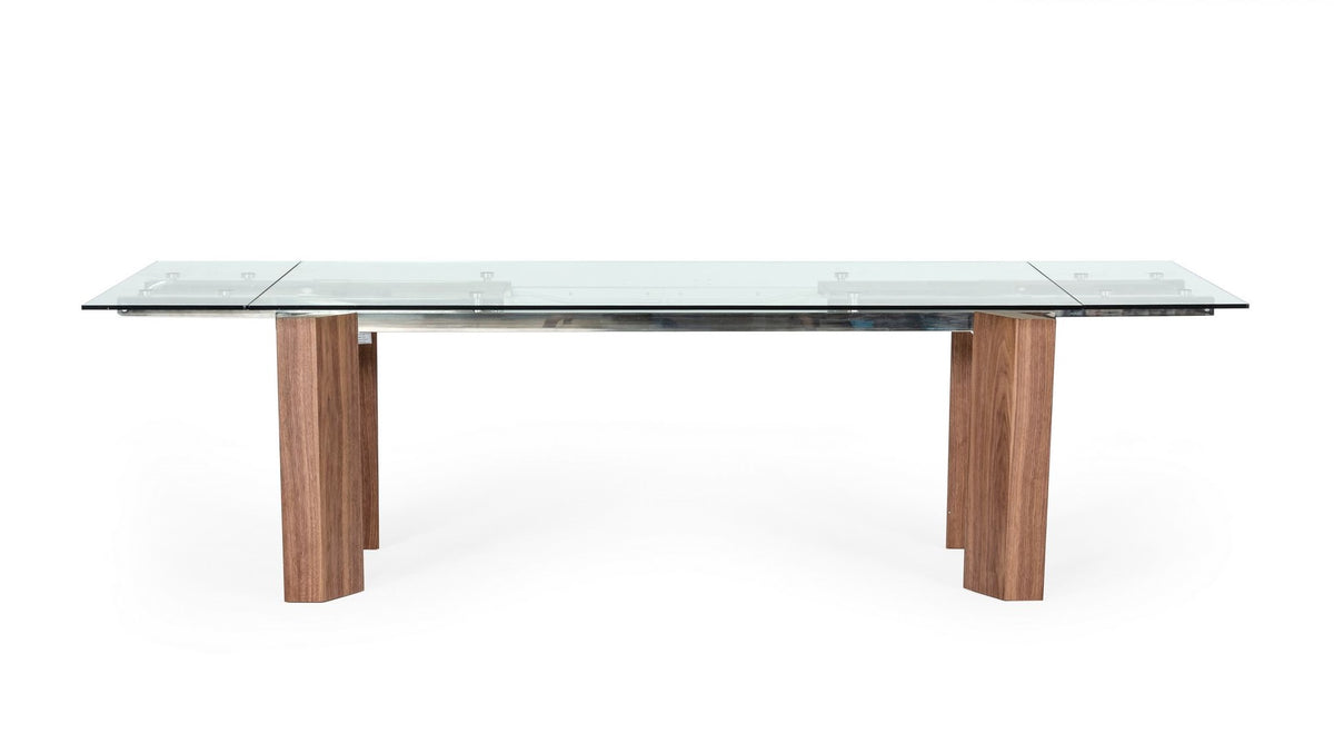 Helena - Modern Extendable Glass Dining Table - Large by VIG Furniture - View 7