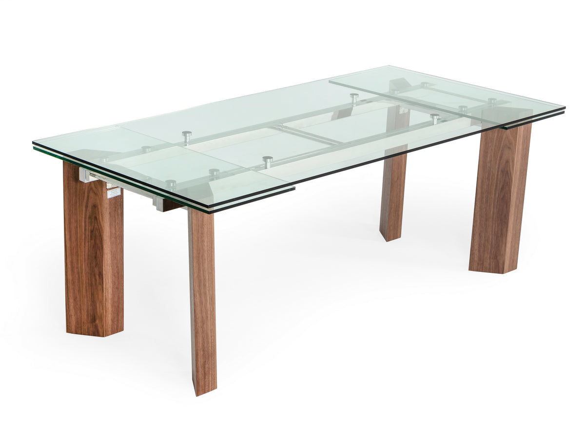Helena - Modern Extendable Glass Dining Table - Large by VIG Furniture - View 4