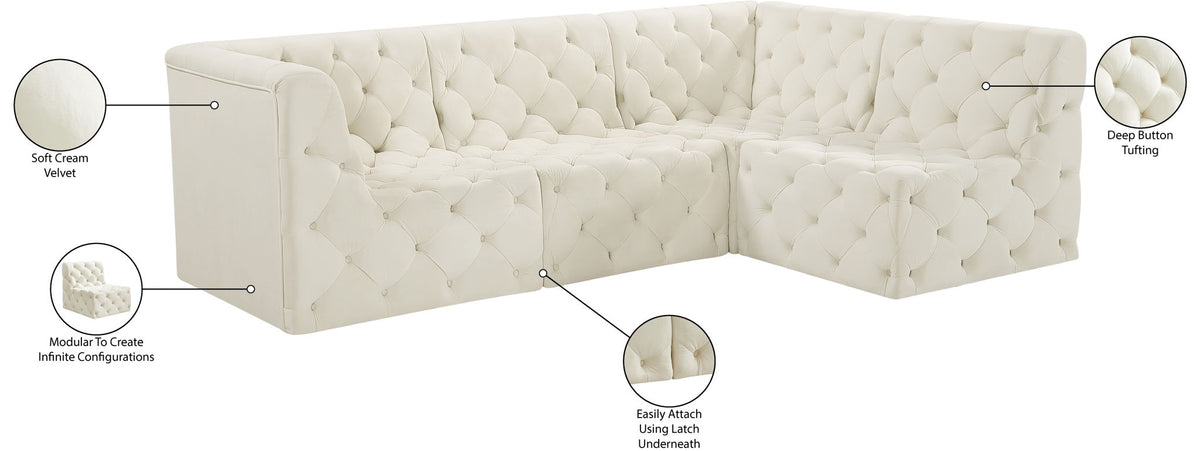 Tuft - 4 Piece Modular Sectional