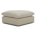 Fedora - Modern White Fabric Sectional Sofa + Ottoman by VIG Furniture - View 6