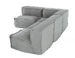 Navstar - Contemporary Grey Fabric Modular Sectional Sofa by VIG Furniture - View 4