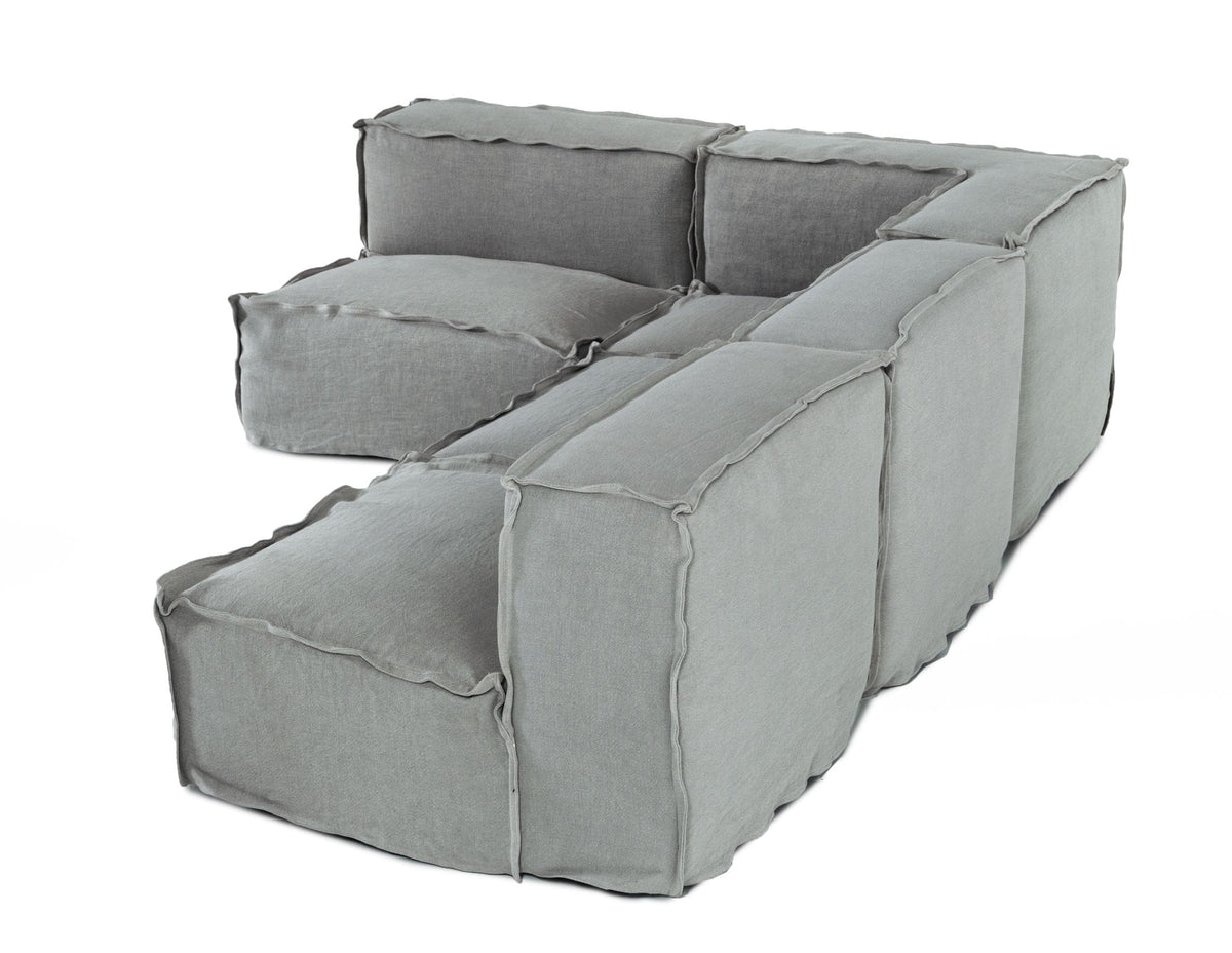 Navstar - Contemporary Grey Fabric Modular Sectional Sofa by VIG Furniture - View 4
