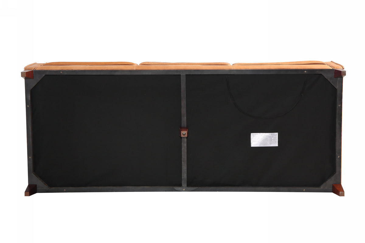 Naylor - Modern Brown Italian Leather Split Sofa by VIG Furniture - View 3