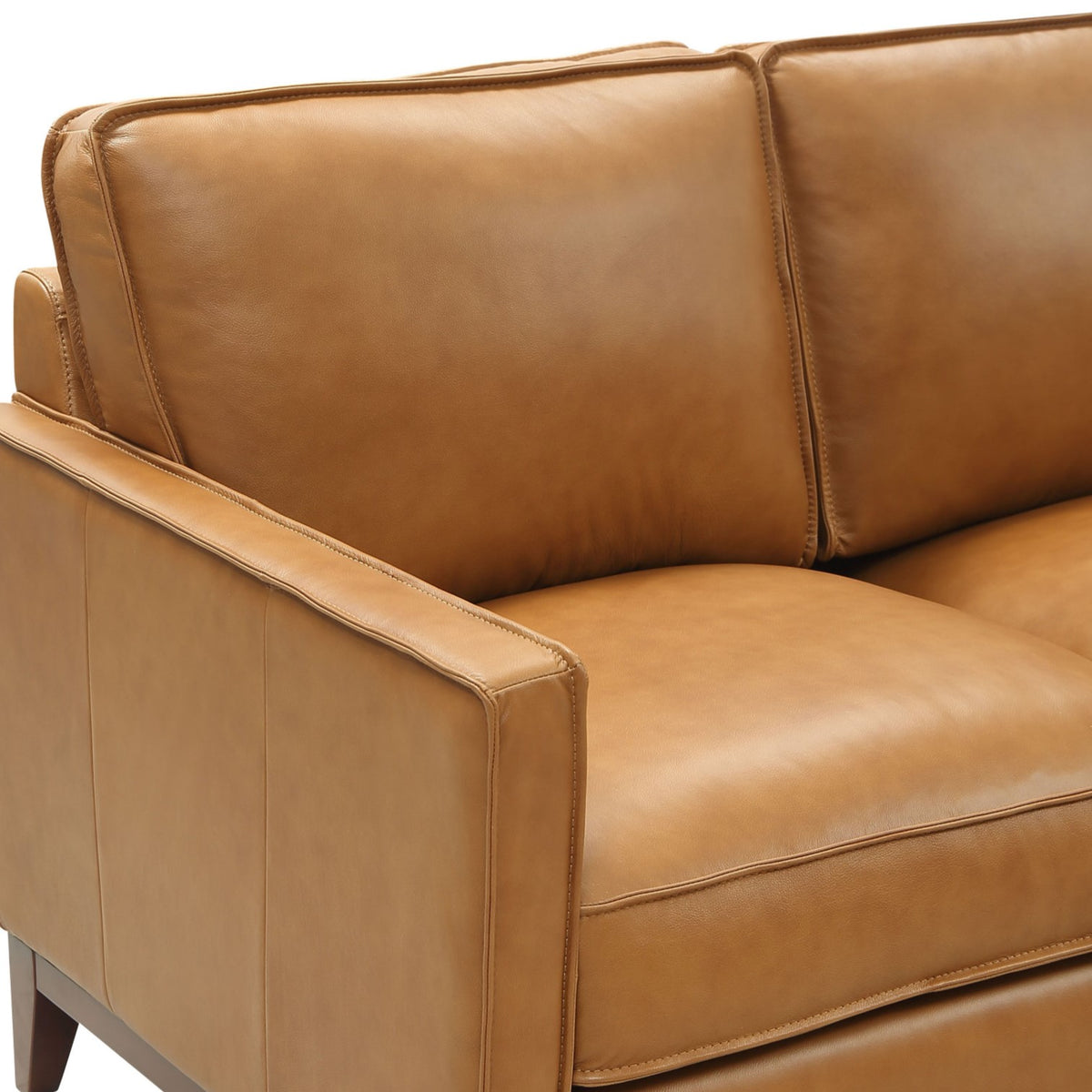 Naylor - Modern Brown Italian Leather Split Sofa by VIG Furniture - View 6