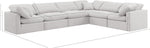 Indulge - Velvet 6 Piece Modular Corner Sectional