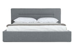 Juliana - Queen Italian Modern Dark Grey Upholstered Bed by VIG Furniture - View 2