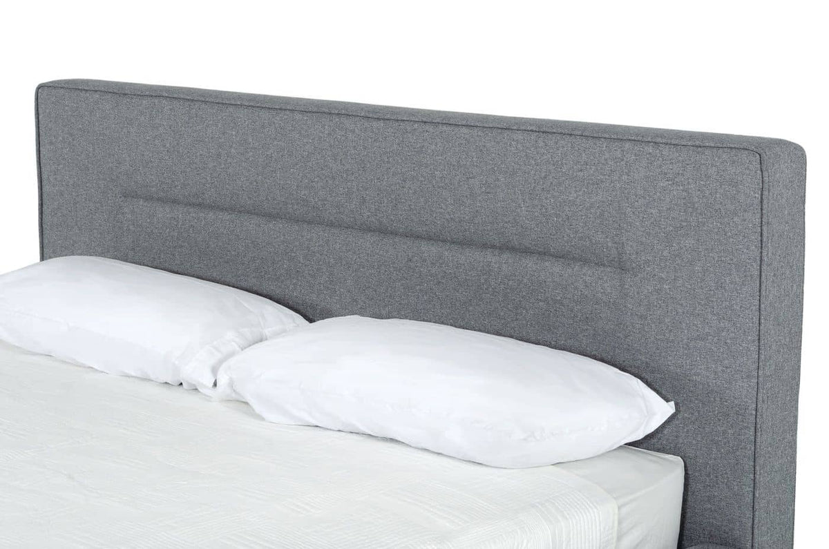 Juliana - Queen Italian Modern Dark Grey Upholstered Bed by VIG Furniture - View 4