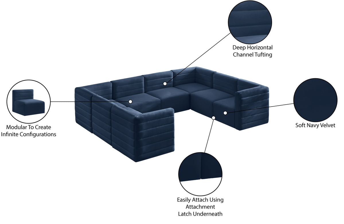 Quincy - 8 Piece  Modular Sectional