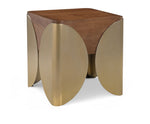 Cazari - Oak Wood And Iron Table