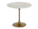 Collins - Glam White Marble & Gold Dining Table by VIG Furniture - View 5