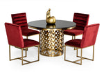 Kowal - Glam Black Marble Dining Table by VIG Furniture - View 4