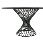 Cirque Santana - 5 Piece Dining Table Set - Charcoal / Black