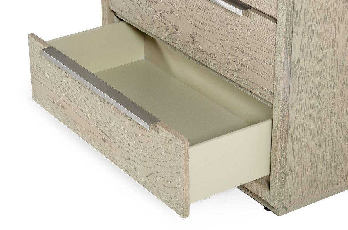 Samson - Contemporary Grey and Silver Chest by VIG Furniture - View 3