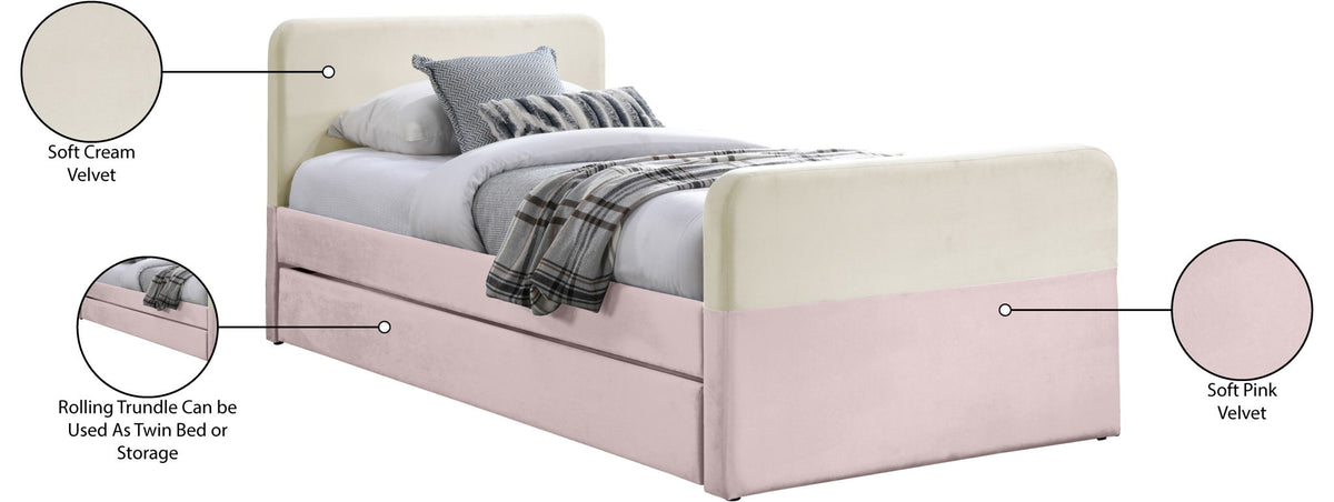 Ivy - Twin Trundle / Storage Bed