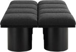 Pavilion - 8 Piece Modular Bench With Black Base