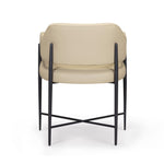 Sezanne - Vegan Leather Dining Chair - Taupe