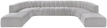 Arc - Boucle Fabric Modular Sectional