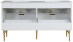 Modernist - Bathroom Vanity With Gold Legs