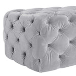 Kaylee - Velvet Ottoman