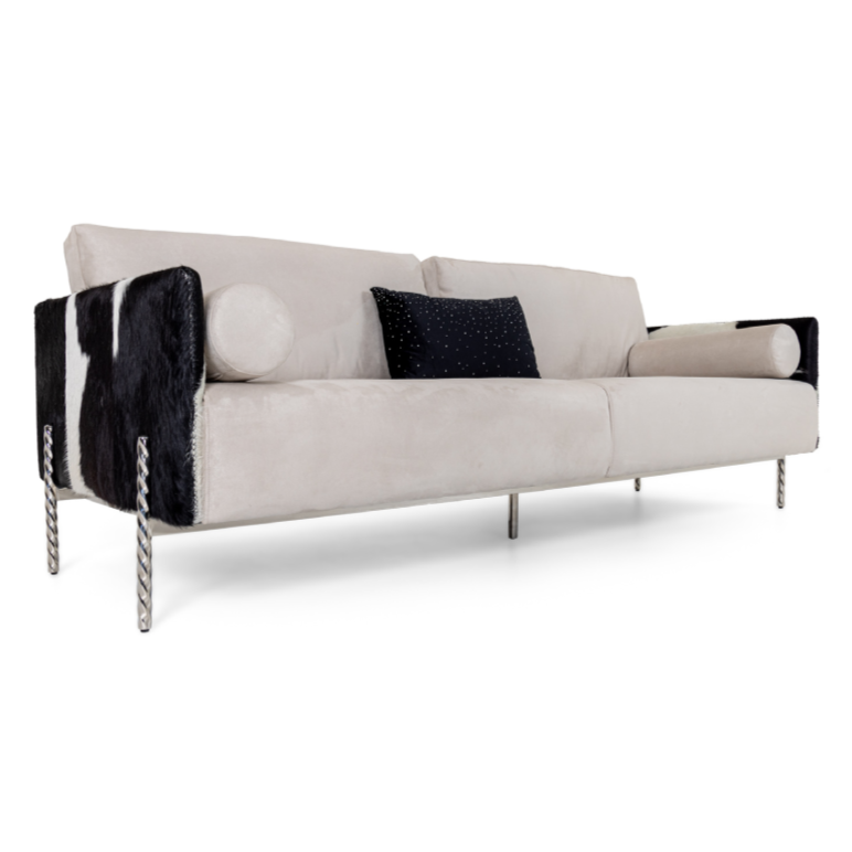 Pueblo - Modern Cow-hide Sofa by VIG Furniture - View 2