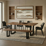 Taylor Large 87" Modern Live Edge Wood Dining Table by VIG Furniture - View 15