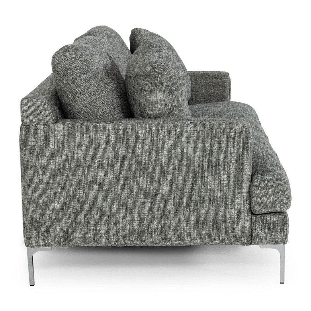 Janina - Modern Dark Grey Fabric Sofa by VIG Furniture - View 3