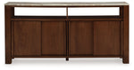 Tobinville - Accent Cabinet - Dark Brown