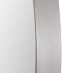 Pursley - Oval Mirror - Brushed Nickel