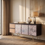 Phelan - Modern Smoked Ash & Brass Buffet by VIG Furniture - View 12