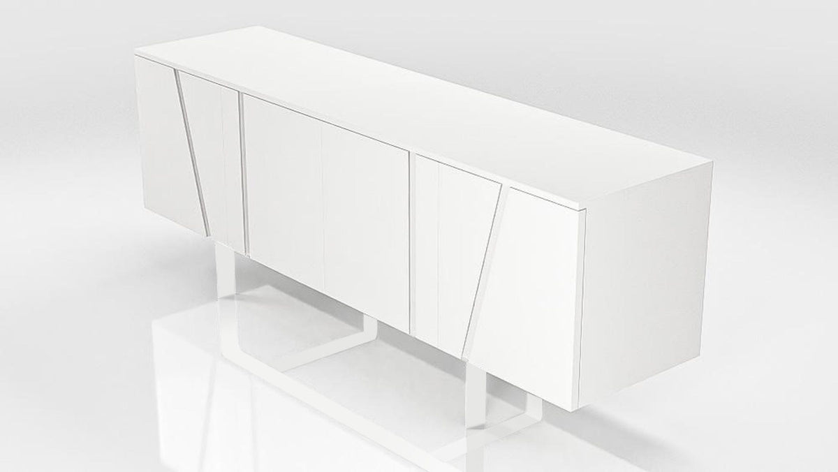Mario - Modern White Veneer Buffet by VIG Furniture - View 2