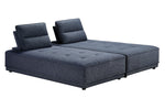 Glendale - Modern Blue Fabric Modular Sectional Sofa by VIG Furniture - View 2