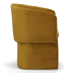 Vassar - Burnt Umber Velvet Dining Chair by VIG Furniture - View 5
