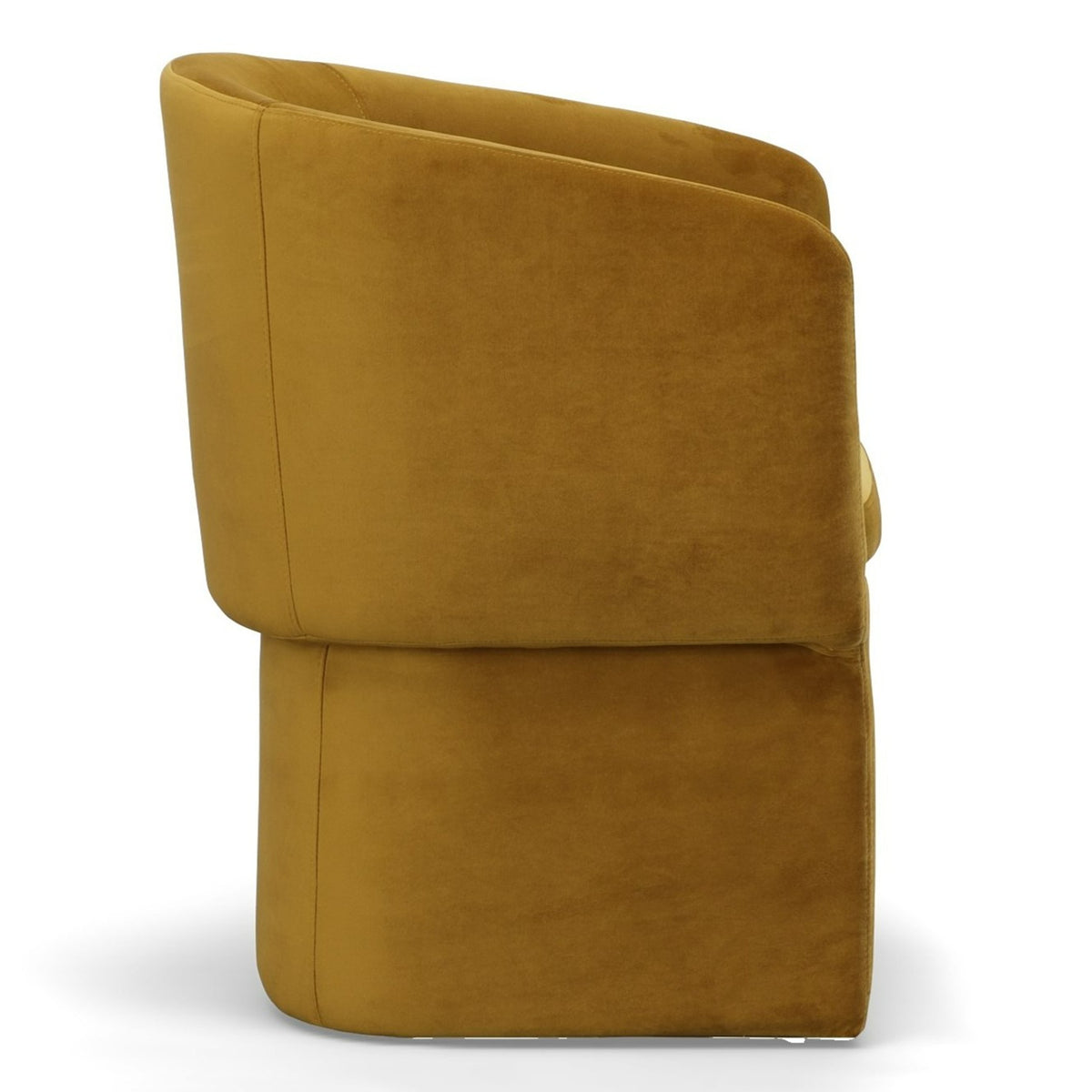 Vassar - Burnt Umber Velvet Dining Chair by VIG Furniture - View 5