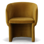Vassar - Burnt Umber Velvet Dining Chair by VIG Furniture - View 4