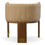 Elati - Tan Vegan Leather Dining Chair by VIG Furniture - View 3