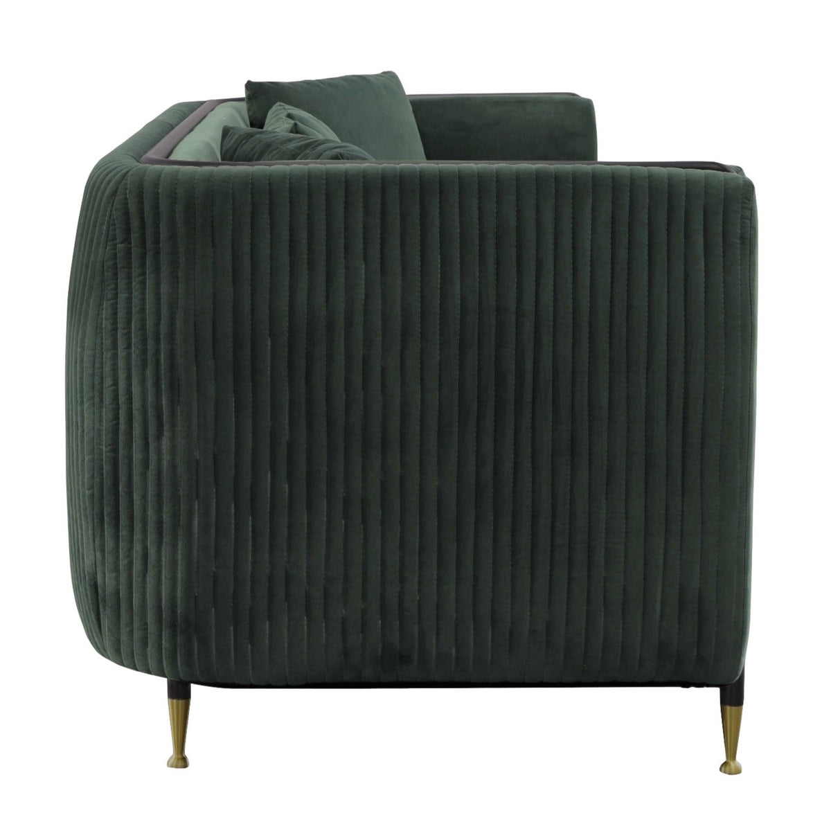 Oswego - Modern Dark Green Jade Sofa by VIG Furniture - View 3